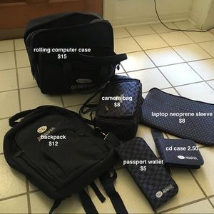 Collection of Creative Memories logo travel organizers.